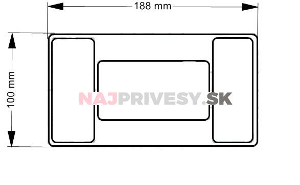 Sklo svietidla Jokon 2002, L-BL/BR/KO/ML