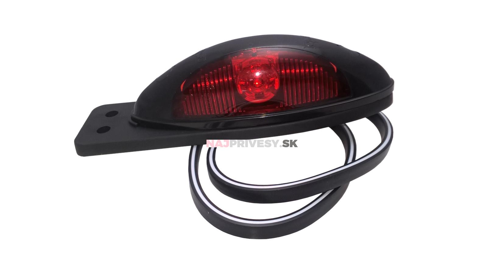 Svietidlo doplnkové obrysové LED Jokon SPL 2011 P-R (9-32V), plochý kábel 2x1,5mm, pravá