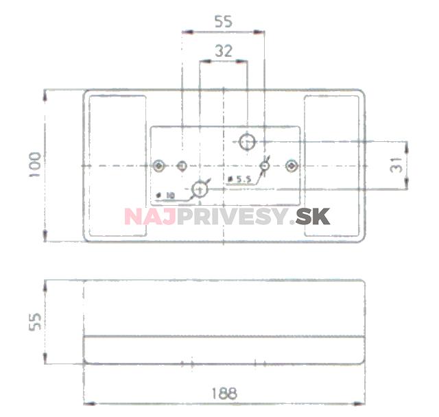 Svietidlo Jokon 2002 združená, L-BL/BR/KO/ML/RZ
