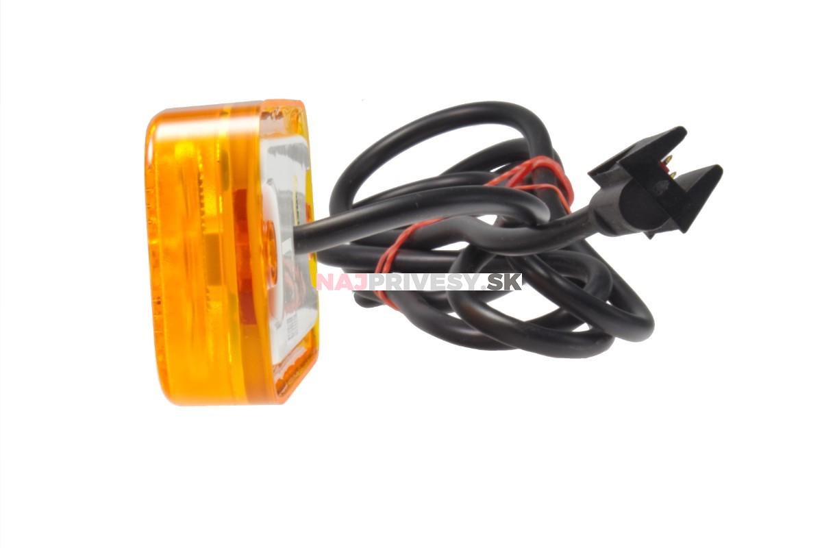 Svietidlo bočné obrysové LED Lucidity BONE 26279, 12-24V, s odrazkou, QS150