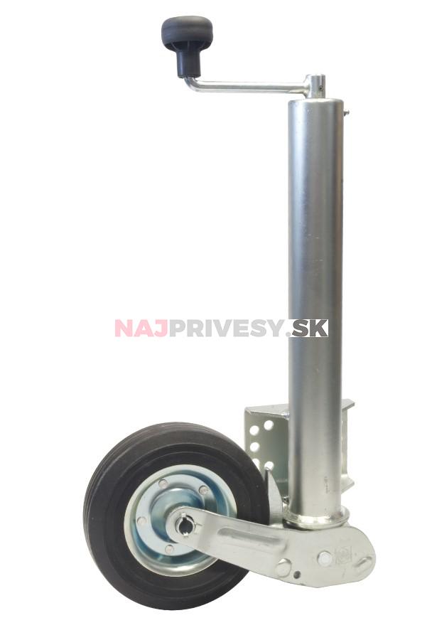 Koliesko oporné automat. WW VK 60/BH/200 VBB s plochou prírubou, 250 kg