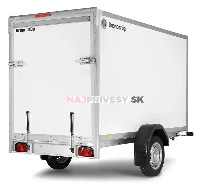 Skriňový príves Brenderup CD260UBR750 RAMPA