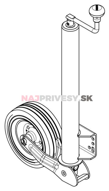 Koliesko oporné automat. ATK 60-225/65