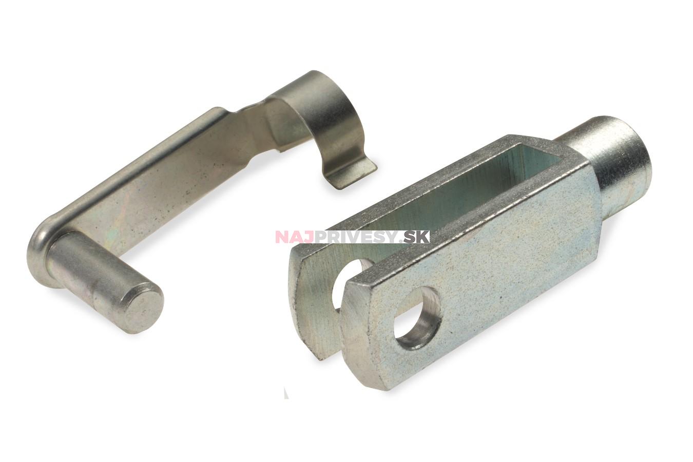 Vidlice se zámkem k lanovodu BPW/Peitz M8x32