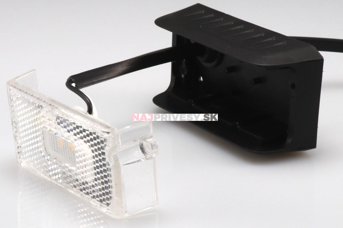 Svietidlo predné obrysové LED Dobplast DPT15, 12-24V, s odrazkou, QS75