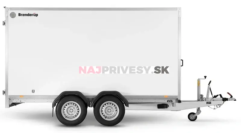 Skriňový príves Brenderup CD300TBR2500 300x155x185 cm 2500 kg RAMPA