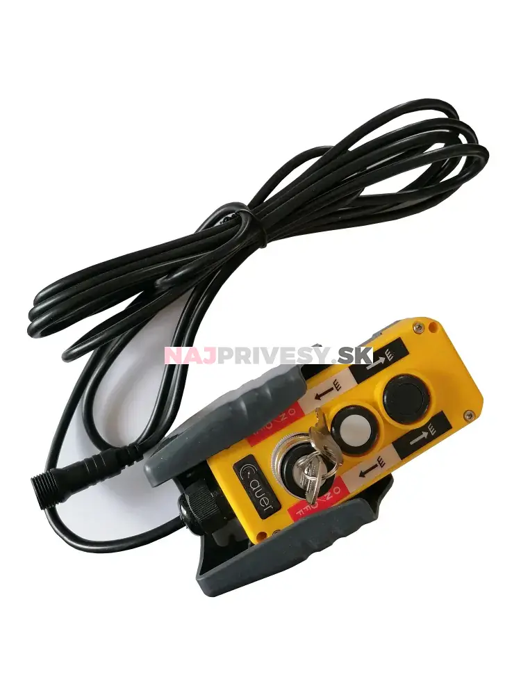 Ovládanie elektrohydrauliky Brenderup