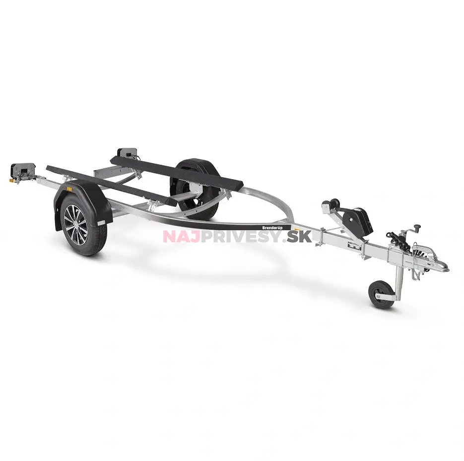 Lodný príves Brenderup JETSKI 8815 LED ALU, 750 kg
