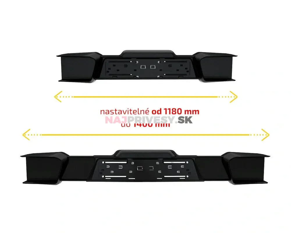 Lokhen Galassy nastaviteľná rampa pre zadné združené svetlá a registračnú značku