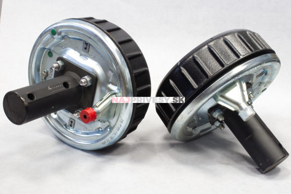 Súprava brzdených kolesových jednotiek AL-KO pre nápravy STARR BS 1800 kg , 112x5/2 ks