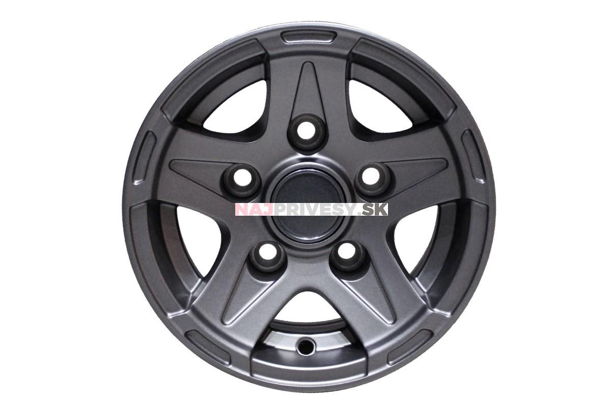 Disk Alu 6,0Jx10 H2 ET0 (112x5) Grey matt