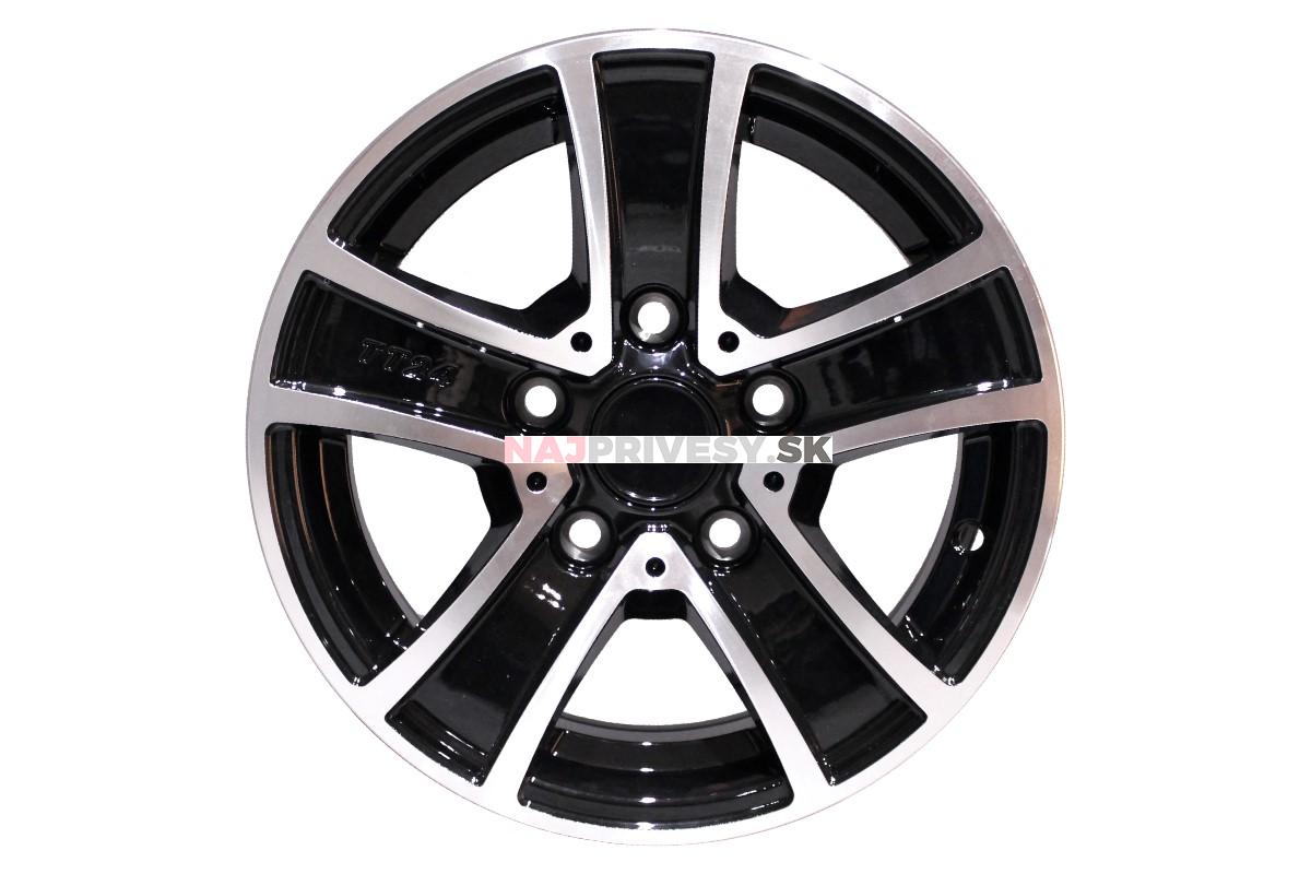 Disk Alu 6,0Jx13 H2 ET30 (112x5) Black Diamond