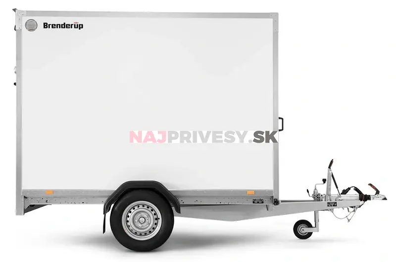 Skriňový príves Brenderup CD260WBR 1300 kg, 260x155x185  RAMPA