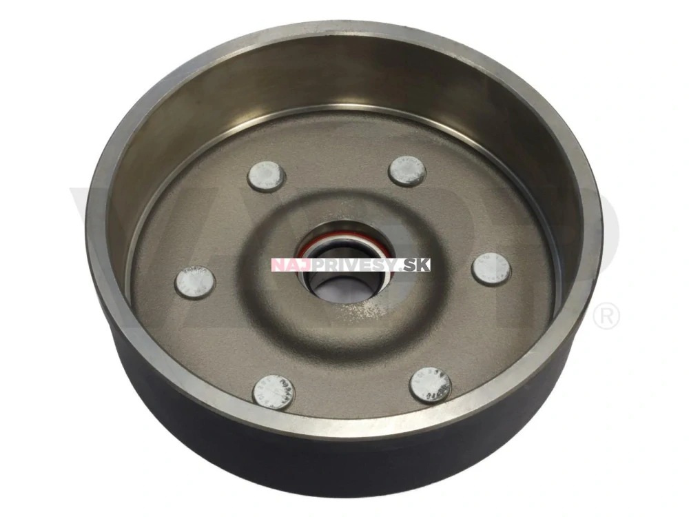 Bubon brzdový KNOTT 300x60 (205x6) dvojradové ložisko