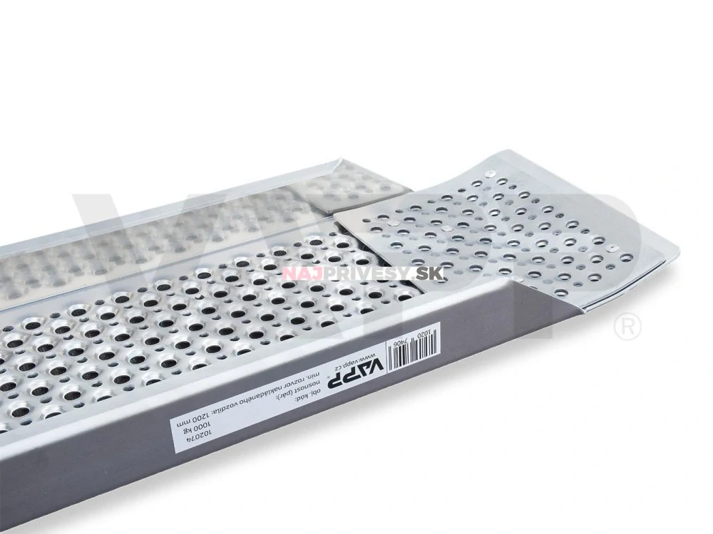 Nájazd hliníkový VAPP rad NH rovný