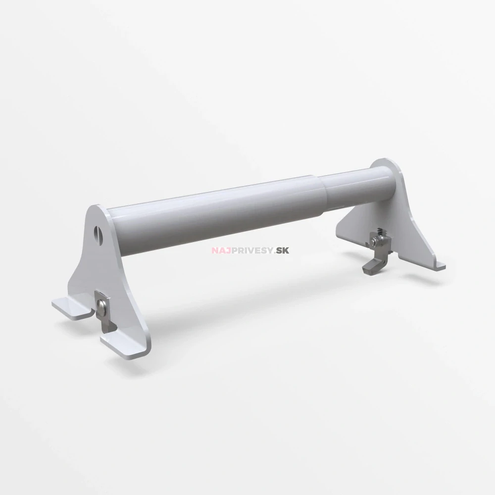 LOHR doraz kola nastaviteľný, sivý - lakovaný