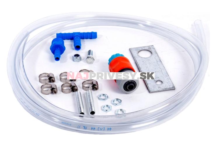 Systém pre výplach soli z brzdových bubnov