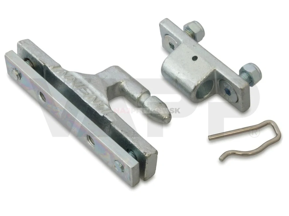 Pánt liatinový UNSINN UDK, UHK so závlačkou, komplet