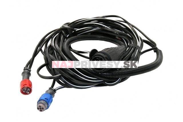 Kabeláž 6,9 m/13-pól. zástrčka, s prednými vývodmi QS150, baj5, Jokon