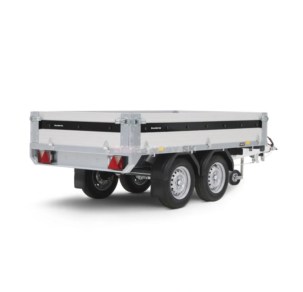Brenderup 4260ATB2000, 2000 kg ALU bočnice