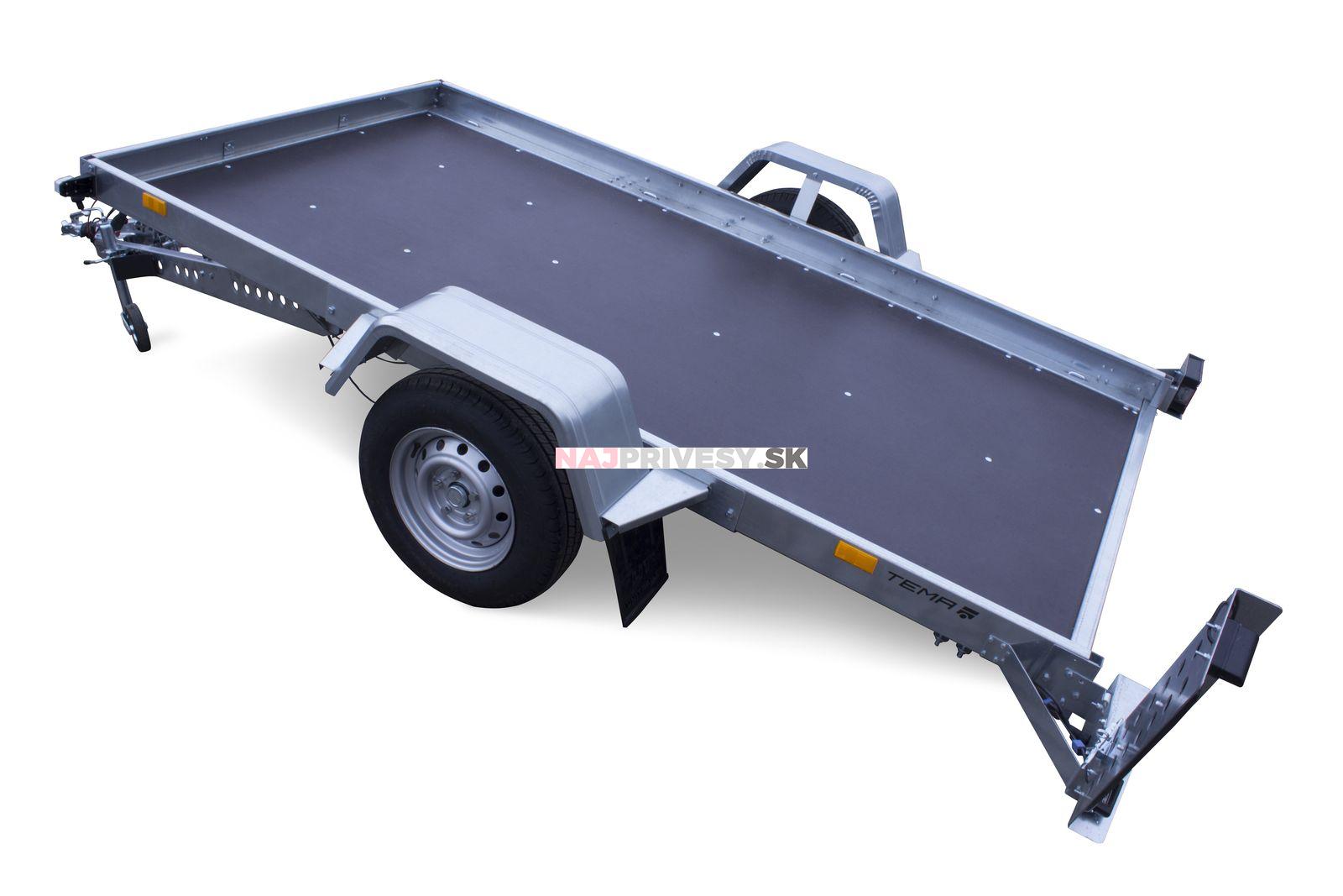 Prepravník TEMARED MULTITRANSPORTER 3016 C - 2950 x 1640 - brzdený 750kg