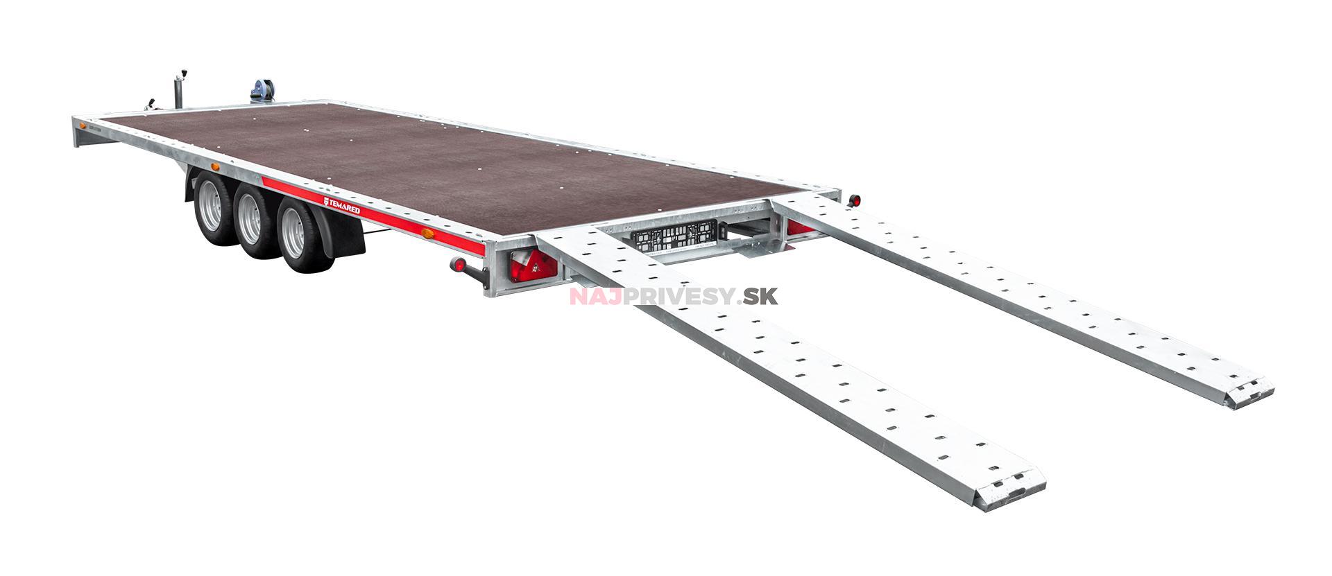 TEMA CARPLATFORM 6021/3 S, 3500kg - zváraná konštrukcia