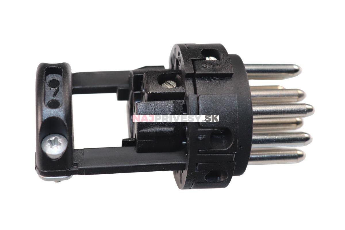 Zástrčka - vidlica 13 pól 12V plastová JAEGER