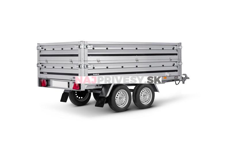 Nástavba bočníc, 250x142x35cm, typ 3250S, 3250T