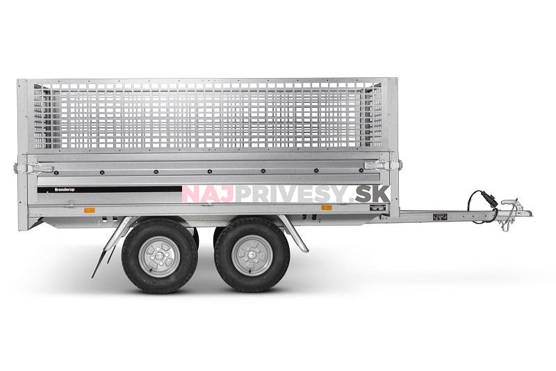 Nadstavba mriežkovana, 250x142x50cm, typ 3250S, 3251