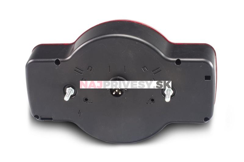 Svietidlo združené HUMBAUR pravé, P-BL/BR/KO/CO/RZ, baj5