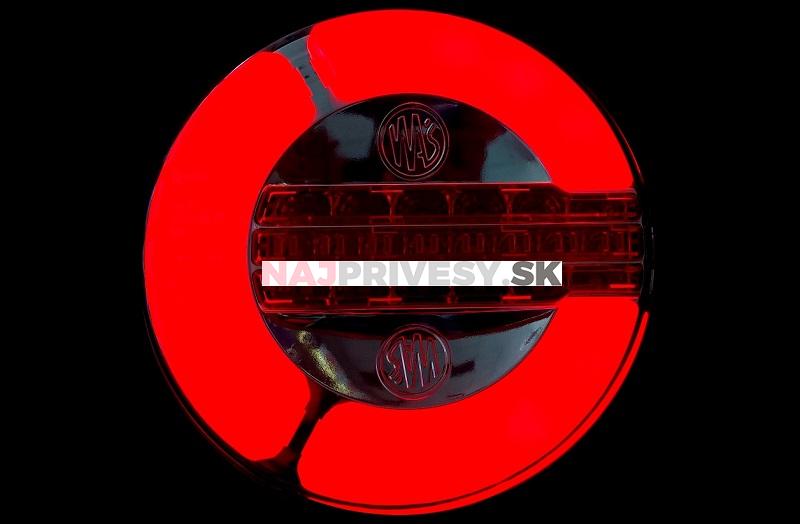 Svietidlo WAS W153/1128 združené LED 12-24V, P-L, BL/BR/KO
