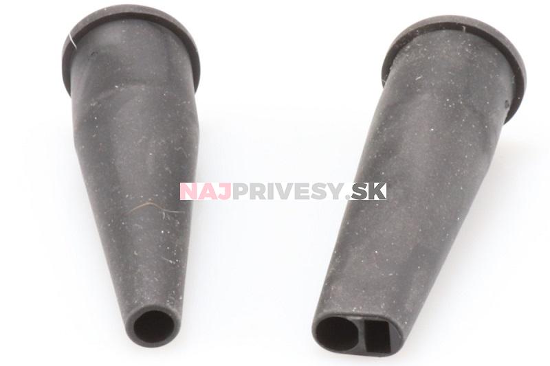 Zástrčka - bajonet Aspöck 5-pinový žltý, 1 alebo 2 vývody