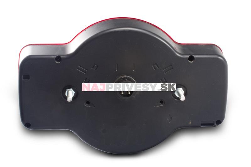 Svietidlo združené HUMBAUR ľavé, L-BL/BR/KO/ML/RZ, baj5