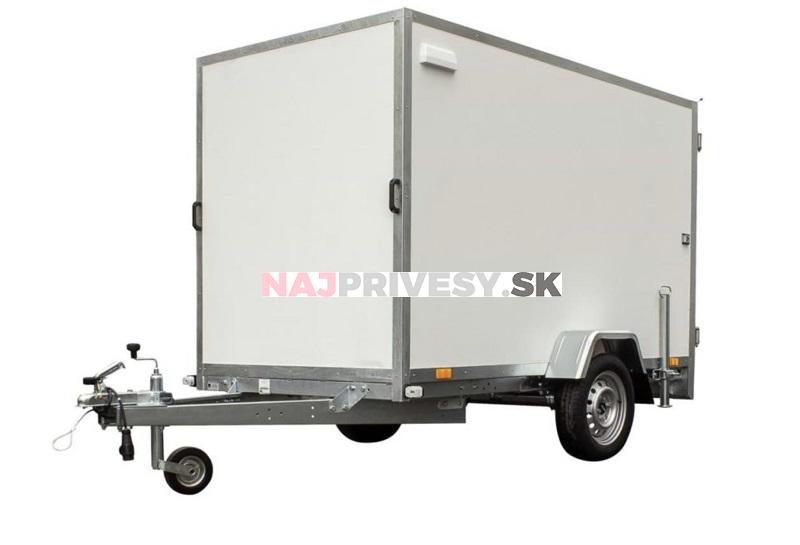 Skriňový príves Temared BOX 2512 - 750 kg