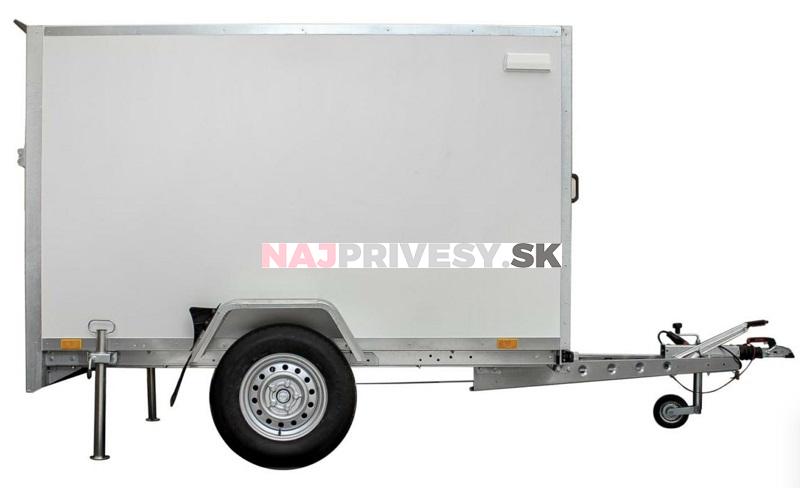 Skriňový príves Temared BOX 2512C - 1500 kg