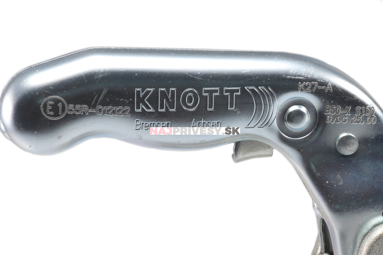 Ťažná spojka KNOTT K27-A pr. 50 mm, 2700 kg, vŕtanie 14,5 mm