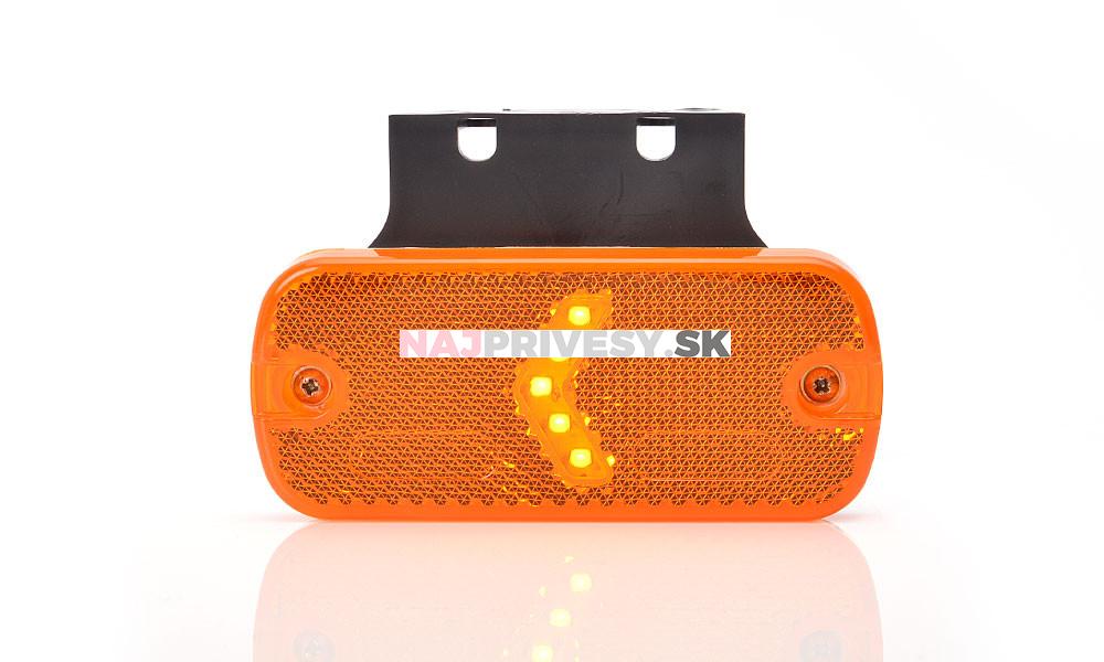 Bočné obrysy LED bolo W127, s reflektorom, QS150,12-24V