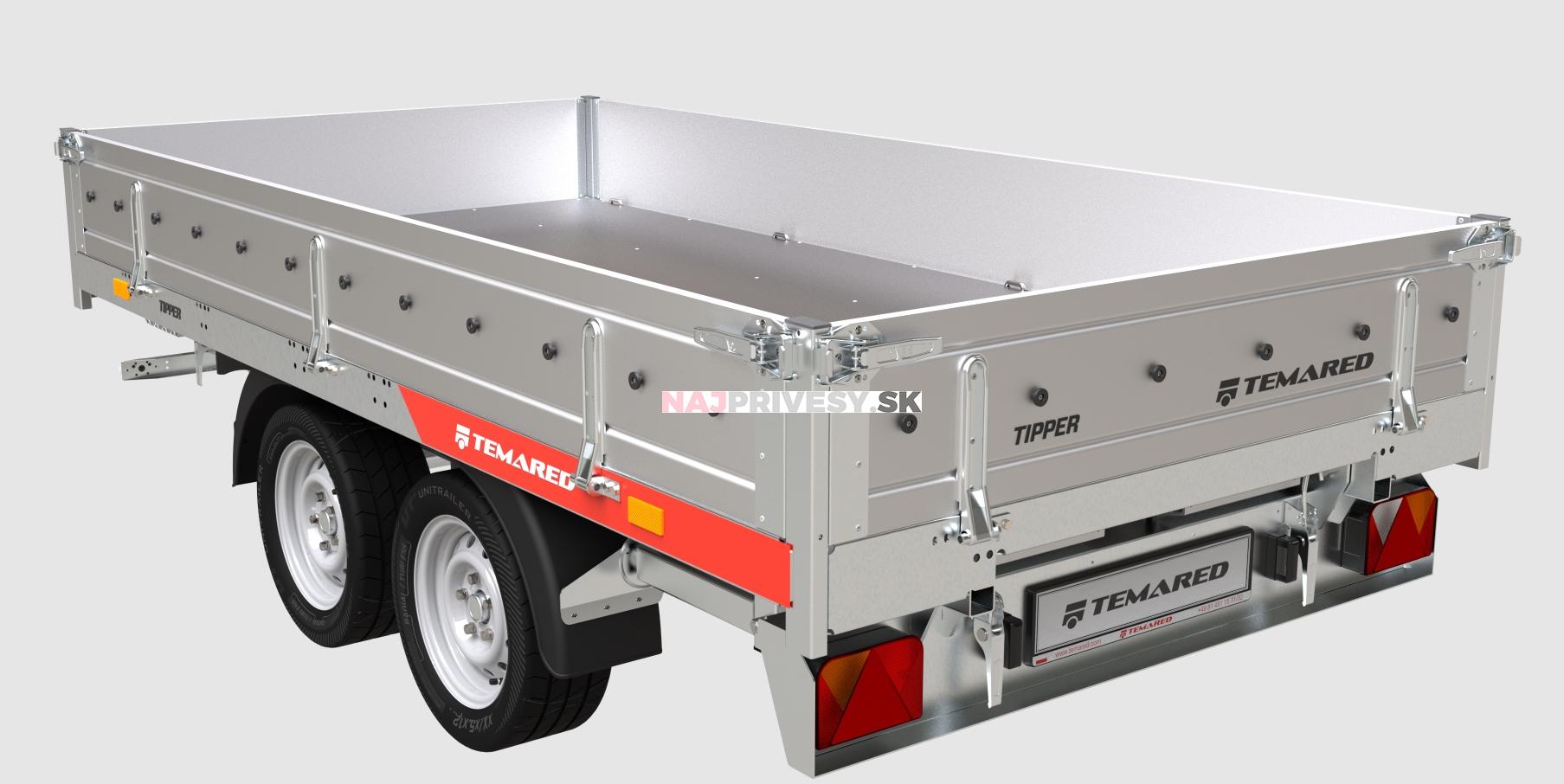 Kombinovaný hydraulický sklápač TEMARED TIPPER 3015/2 - 2700 kg