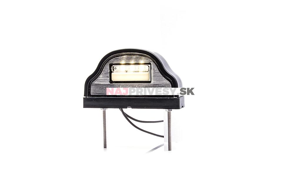 Osvetlenie ŠPZ (registračnej značky) LED WAS W88/730 (12-24V), zaoblené