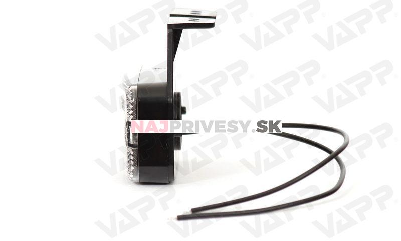 Svietidlo predné obrysové LED WAS w46/225Z, 12-24V na držiaku, s odrazkou