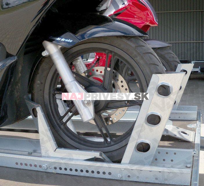 Držiak motocykla s automatickým zaistením VAPP 2495/190mm pozink