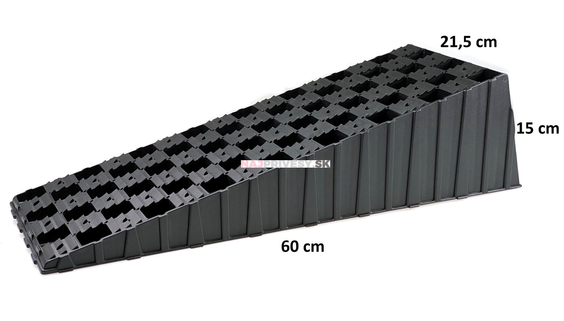 Klin zdvíhací (600 mm/1000 kg) plastový