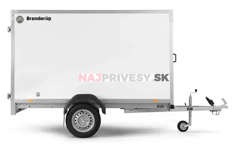 Skriňový príves Brenderup CD260UBR750 RAMPA