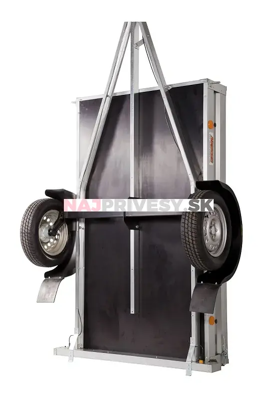 Neptun PRAKTIK N7-202 ptd, 750 kg s plachtou a konštrukciou v. 110cm od podlahy a s oporným kolieskom