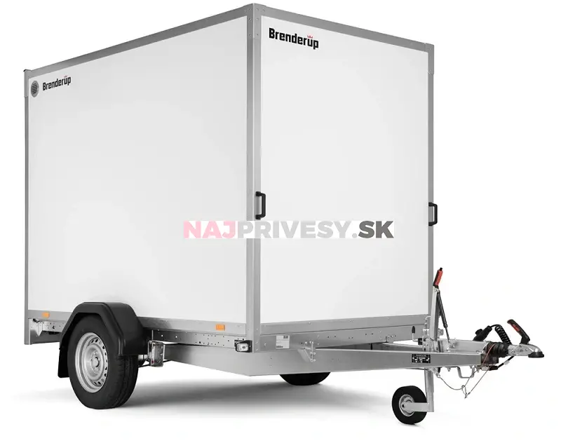 Skriňový príves Brenderup CD260WBR 1300 kg, 260x155x185  RAMPA