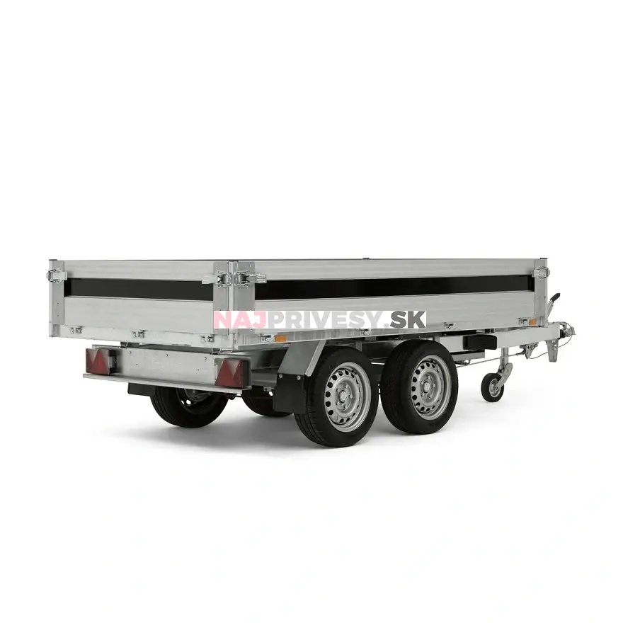 Hydraulický sklápač Brenderup BT4260STB2500 ALU, kombinovaná hydraulika, 2500 kg