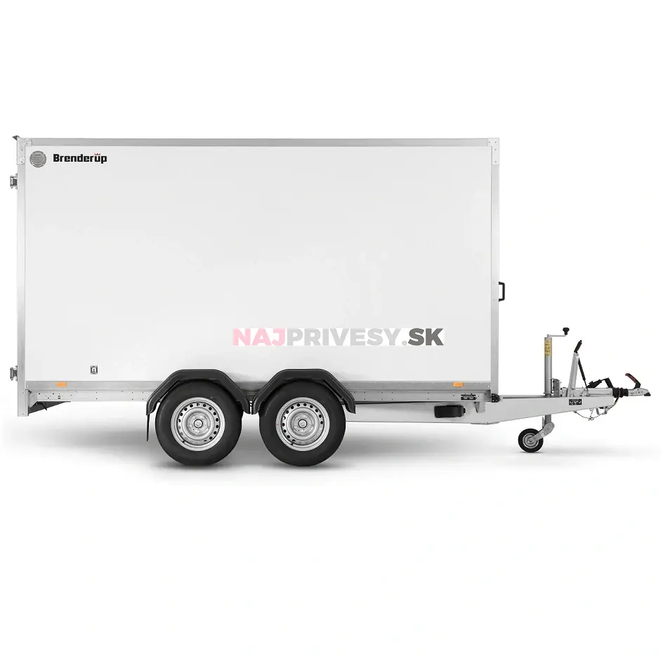 Skriňový príves Brenderup CD350TBD2500 350x155x185 cm 2500 kg DVERE