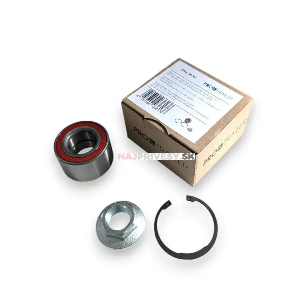 Sada ložiska do bubnu 160x35 PROTRAILER, pre kolové jednotky AL-KO 1637