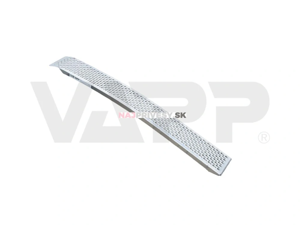 Nájazd hliníkový VAPP NHP-415, prehnutý