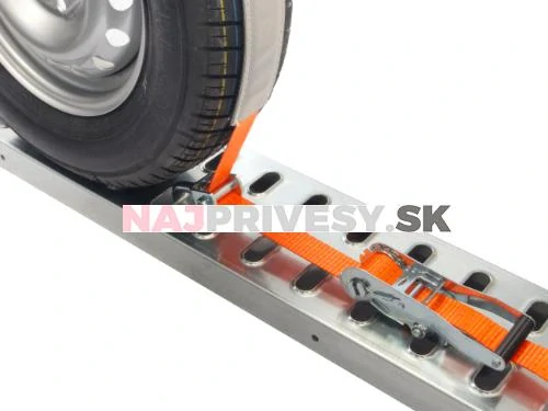 Upínacia súprava pre prevoz vozidiel "cez koleso" 35mm, 2,8 m, 3t, 2x ot.hák, ochrana, VDI 2700